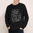 Book Lovers Books Because It’s Too Peopley Outside Youth Long Sleeve Tee