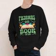 Book And Pajama Pajamas On Book Open Youth Long Sleeve Tee