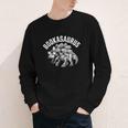 Book T-Rex Dino Bookworm Reading Book Dinosaur Youth Long Sleeve Tee