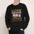 Book Writer Cliffhanger Creator Author Book Writing Novelist Youth Long Sleeve Tee Book Writer Cliffhanger Creator Author Book Writing Novelist Youth Long Sleeve Tee