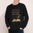 And Booked Afro Literary Pride Book Club Culture Youth Long Sleeve Tee