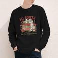 All Booked For Christmas Coquette Xmas Book Club Book Lovers Youth Long Sleeve Tee All Booked For Christmas Coquette Xmas Book Club Book Lovers Youth Long Sleeve Tee