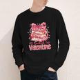 All Booked For Valentine Cute Pink Book Lover Aesthetic Youth Long Sleeve Tee