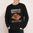 Bookmarks Are For Quitters Book Lover Saying Youth Long Sleeve Tee