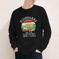 Bookmarks Are For Quitters Book Lovers Book Nerd Youth Long Sleeve Tee