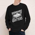 Bookmarks Quote Library Book Reader Youth Long Sleeve Tee