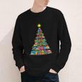Bookmas Christmas Book Tree Book Lover English Teacher Youth Long Sleeve Tee Bookmas Christmas Book Tree Book Lover English Teacher Youth Long Sleeve Tee