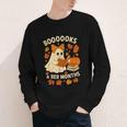 Books And BER Months Fall Librarian Reading Halloween Youth Long Sleeve Tee Books And BER Months Fall Librarian Reading Halloween Youth Long Sleeve Tee