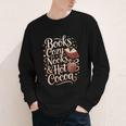 Books Cozy Nooks Hot Cocoa Winter Reading Warmth Comfort Youth Long Sleeve Tee Books Cozy Nooks Hot Cocoa Winter Reading Warmth Comfort Youth Long Sleeve Tee