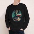 Books Dragon Reading Book Lover Youth Long Sleeve Tee