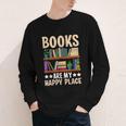 Books Are My Happy Place Youth Long Sleeve Tee