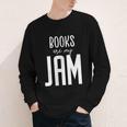Books Are My Jam Graphic For Introverts Youth Long Sleeve Tee