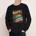Books Are Just Word Tacos Shirt Book Shirts Reader Youth Long Sleeve Tee