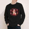 Books Are My Love Language Cupid Reading Book Valentines Day Youth Long Sleeve Tee