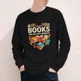Books Are My Love Language Reading Lover Librarian Valentine Youth Long Sleeve Tee