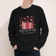 Books Are My Love Language Valentine Reads Bookish Club Youth Long Sleeve Tee Books Are My Love Language Valentine Reads Bookish Club Youth Long Sleeve Tee