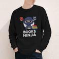 Books Ninja Read Reading Librarian Book Toddler Boys Kids Youth Long Sleeve Tee Books Ninja Read Reading Librarian Book Toddler Boys Kids Youth Long Sleeve Tee