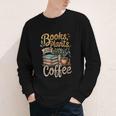 Books Plants And Coffee Growing Plant Gardening Planting Youth Long Sleeve Tee Books Plants And Coffee Growing Plant Gardening Planting Youth Long Sleeve Tee