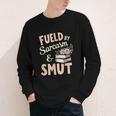 Bookworm Fueled By Sarcasm And Smut Book Reading Youth Long Sleeve Tee