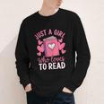 Bookworm Just A Girl Who Loves To Read Youth Long Sleeve Tee