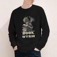 Bookwyrm Dragon Fantasy Bookish Fairytale Book Lover Youth Long Sleeve Tee