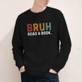 Bruh Read a Book Youth Long Sleeve Tee Bruh Read a Book Youth Long Sleeve Tee