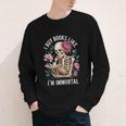 I Buy Books Like I'm Immortal Youth Long Sleeve Tee I Buy Books Like I'm Immortal Youth Long Sleeve Tee