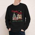 Candy Cane Book Club Holiday Party & Book Exchange Youth Long Sleeve Tee