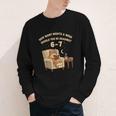 Cat Reading 6-7 Meme English Teacher Book Lover Humor Youth Long Sleeve Tee Cat Reading 6-7 Meme English Teacher Book Lover Humor Youth Long Sleeve Tee