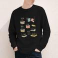 Cats Reading Books Cat Lover Youth Long Sleeve Tee