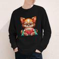 Chihuahua Reading a Book Dog Youth Long Sleeve Tee
