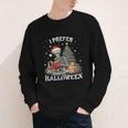 Christmas Outfit I Prefer Halloween Book Reading Skeleton Youth Long Sleeve Tee Christmas Outfit I Prefer Halloween Book Reading Skeleton Youth Long Sleeve Tee