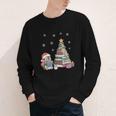 Christmas A Penguin Reading Book Snowflake Cocoa Hot Teacher Youth Long Sleeve Tee Christmas A Penguin Reading Book Snowflake Cocoa Hot Teacher Youth Long Sleeve Tee