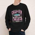 Closing This Chapter Retired Librarian 2025 Book Retirement Youth Long Sleeve Tee Closing This Chapter Retired Librarian 2025 Book Retirement Youth Long Sleeve Tee