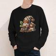 Coffee And Book Reading Accessories For Book Lovers Gnome Youth Long Sleeve Tee