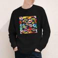 Comic Book Pop Art Modern Fun Youth Long Sleeve Tee Comic Book Pop Art Modern Fun Youth Long Sleeve Tee