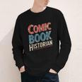 Comic Book Historian Vintage Comic Book Collector Youth Long Sleeve Tee