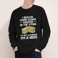 Cool Comic Book For Men Women Comic Book Collector Youth Long Sleeve Tee Cool Comic Book For Men Women Comic Book Collector Youth Long Sleeve Tee