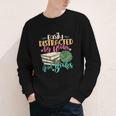 Crochet And Reading Crocheter Bookish Crocheting Book Lover Youth Long Sleeve Tee