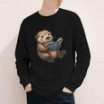 Cute Book Sea Otter Youth Long Sleeve Tee Cute Book Sea Otter Youth Long Sleeve Tee