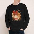 Cute Christmas Books Gingerbread Xmas Book Lover Teacher Youth Long Sleeve Tee Cute Christmas Books Gingerbread Xmas Book Lover Teacher Youth Long Sleeve Tee