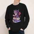 Cute Dragon Read Books Be Kind Stay Weird Book Lover Youth Long Sleeve Tee Cute Dragon Read Books Be Kind Stay Weird Book Lover Youth Long Sleeve Tee