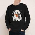Cute Ghost Reading Book Spooky Season Halloween Costume Kids Youth Long Sleeve Tee Cute Ghost Reading Book Spooky Season Halloween Costume Kids Youth Long Sleeve Tee