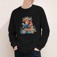Cute Highland Cow Reading Book Baby Cow Bookworm Youth Long Sleeve Tee Cute Highland Cow Reading Book Baby Cow Bookworm Youth Long Sleeve Tee