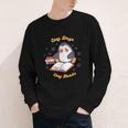 Cute Xmas Book Lover Penguin Reading Cosy Days Cosy Reads Youth Long Sleeve Tee