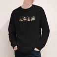 Dachshund Book Lover Reading Wiener Dog 100 Days Of School Youth Long Sleeve Tee