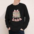 Dada Book First Chapter Birthday Family Matching Party Youth Long Sleeve Tee