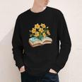 Daffodils Flowers Book Floral Youth Long Sleeve Tee Daffodils Flowers Book Floral Youth Long Sleeve Tee