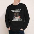Das Ist Es Was Ich Tue Ich Lese Books Crochet And Youth Long Sleeve Tee