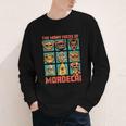 DCC Many Faces Of Mordecai Grid Gamer Series Book Youth Long Sleeve Tee DCC Many Faces Of Mordecai Grid Gamer Series Book Youth Long Sleeve Tee